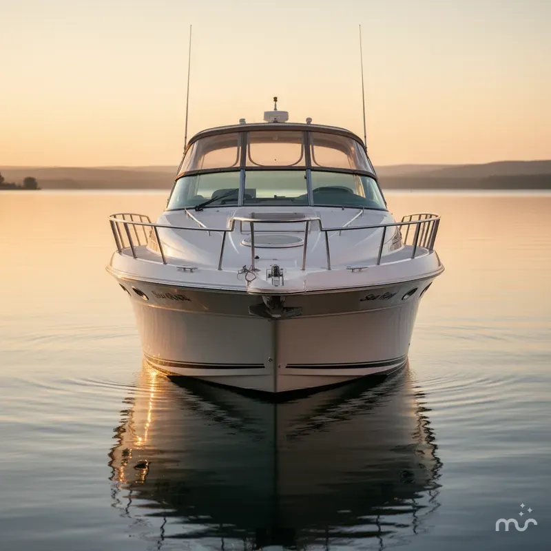 Slide: The Image of Sea Ray 410 Express Cruiser 2001 - 2