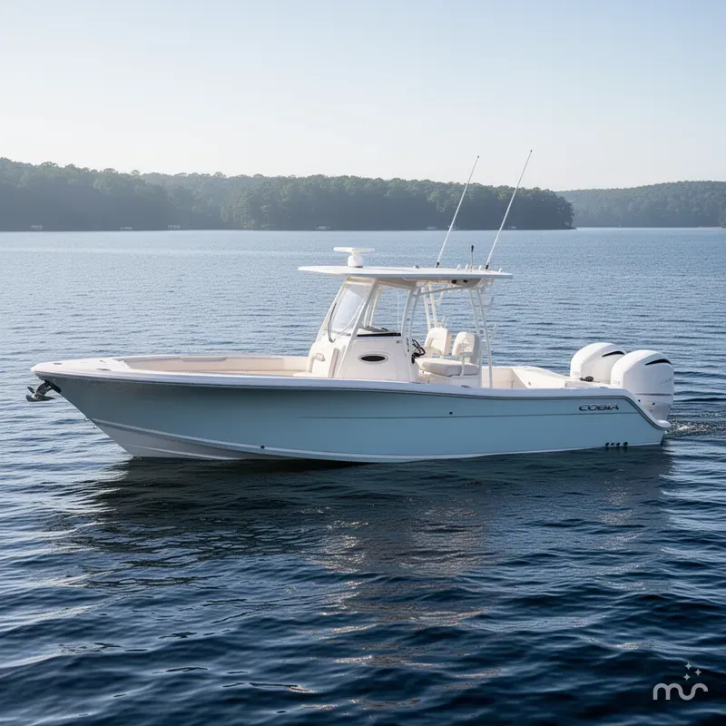 Slide: The Image of Cobia 301 Center Console 2024 - 2