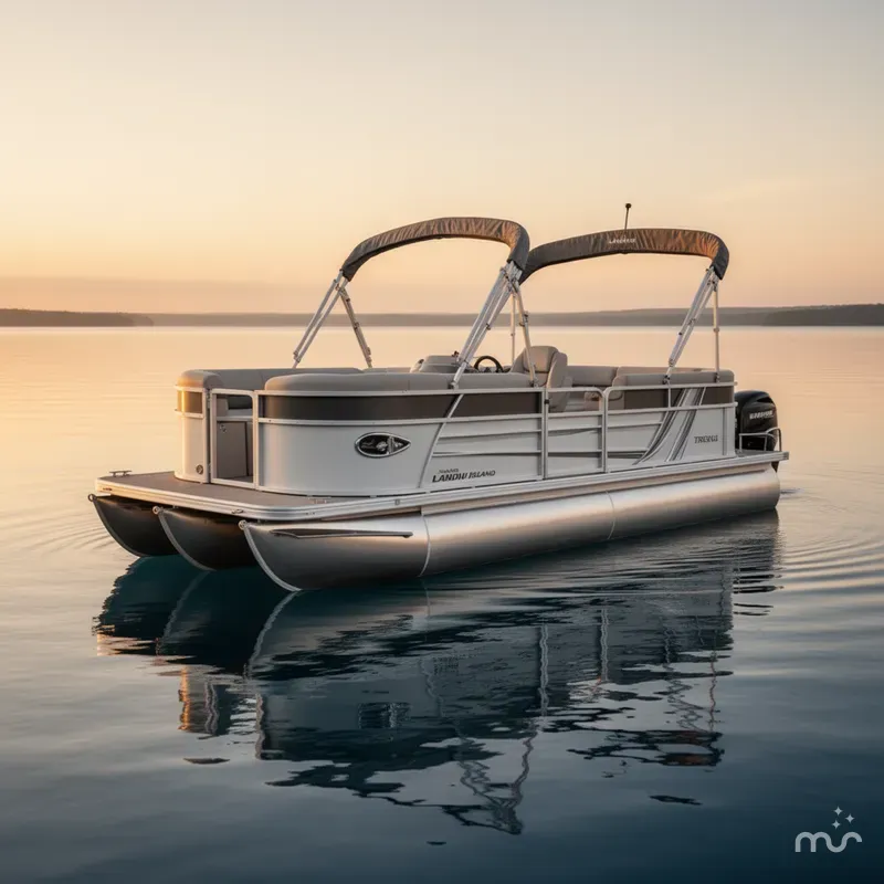 Slide: The Image of Landau Island Breeze 212 Sport Rear Lounge Tri-Log 2024 - 1