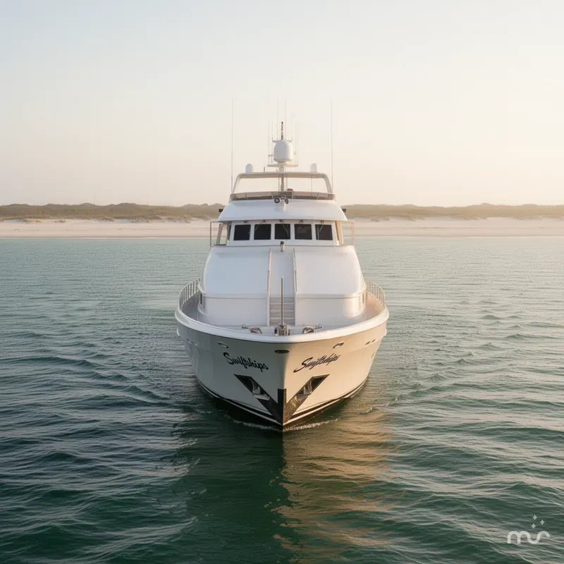 Slide: The Image of Swiftships 118 Tri-Deck Motoryacht 1990 - 1