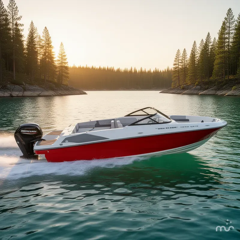 Slide: The Image of Bayliner VR4 Bowrider OB 2026 - 2