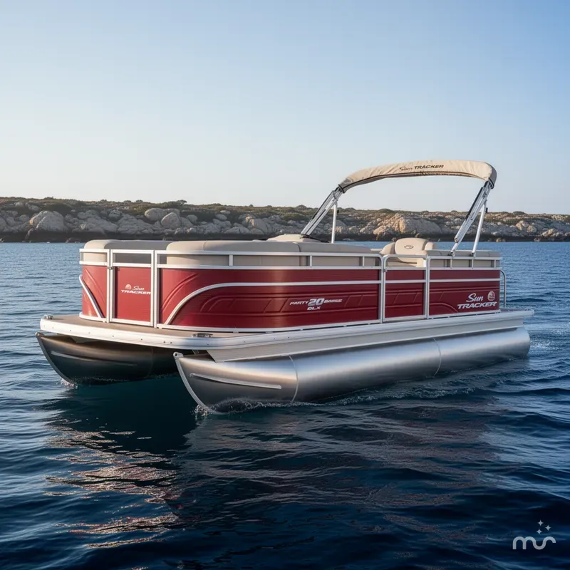 The Image of Sun Tracker Party Barge 20 DLX 2024 - 0