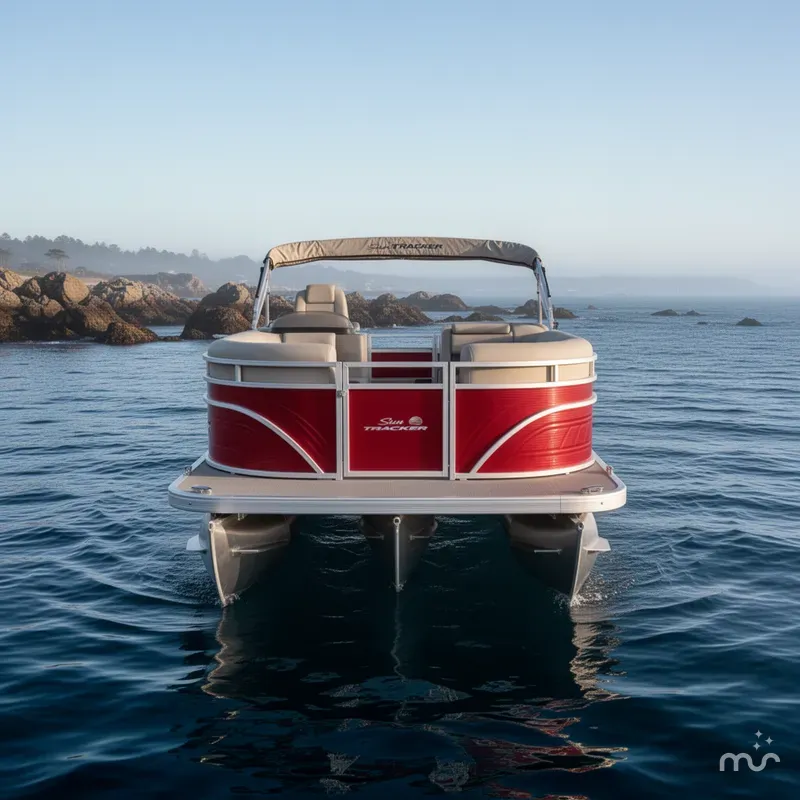 Slide: The Image of Sun Tracker Party Barge 20 DLX 2024 - 3