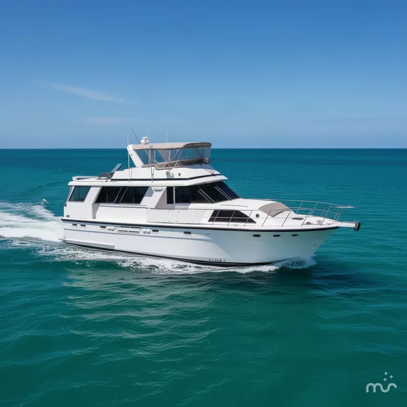 The Image of Jefferson Marquessa 56 Extended Deckhouse 1994 - 0