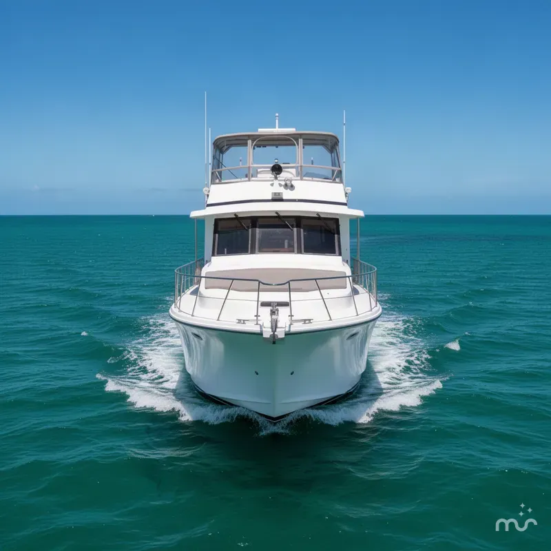 Slide: The Image of Jefferson Marquessa 56 Extended Deckhouse 1994 - 1