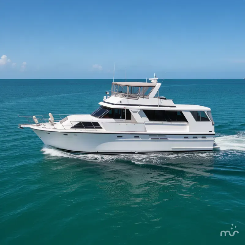 Slide: The Image of Jefferson Marquessa 56 Extended Deckhouse 1994 - 4
