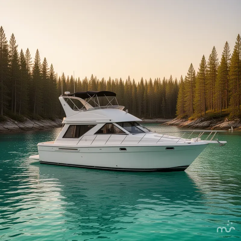 Slide: The Image of Bayliner 3988 Motoryacht 1997 - 2