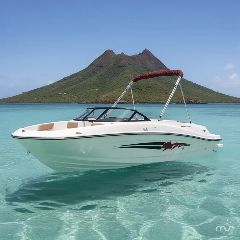 Slide: The Image of Bayliner VR5 Bowrider OB 2019 - 2