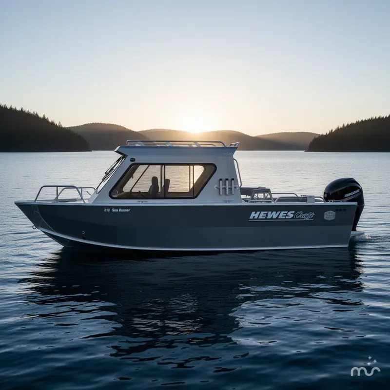 Slide: The Image of Hewescraft 210 Sea Runner HT w/ET 2024 - 1