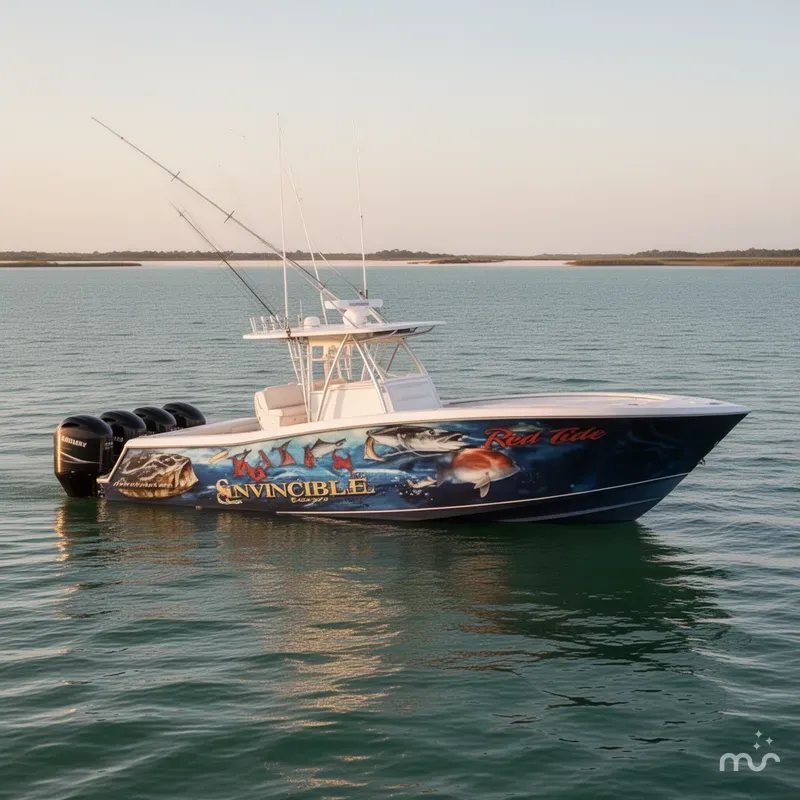 Slide: The Image of Invincible 42 Open Fisherman 2012 - 2