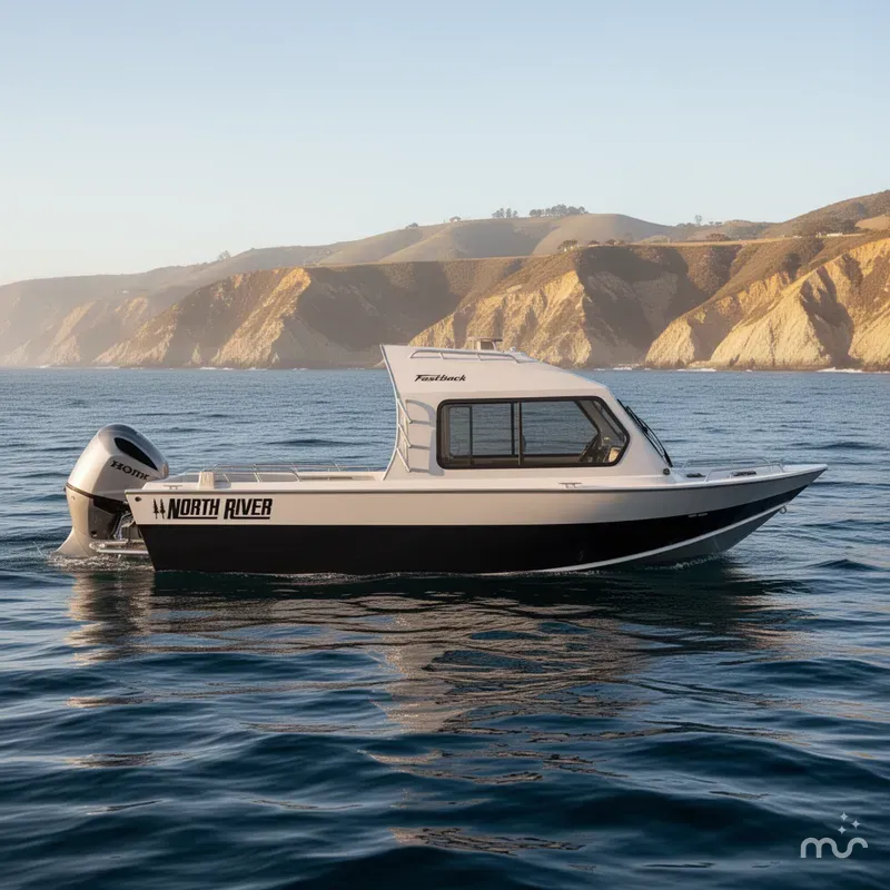 Slide: The Image of North River 22' Fastback 2024 - 2