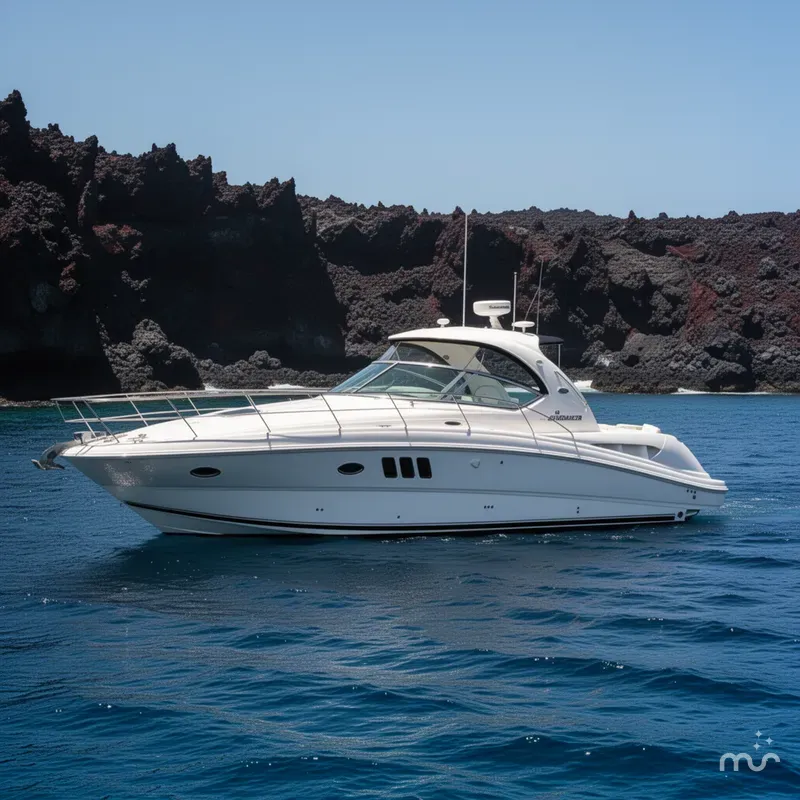 Slide: The Image of Sea Ray 38 Sundancer 2008 - 2