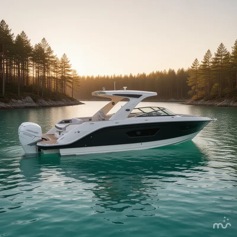 Slide: The Image of Sea Ray SLX 310 Outboard 2021 - 2