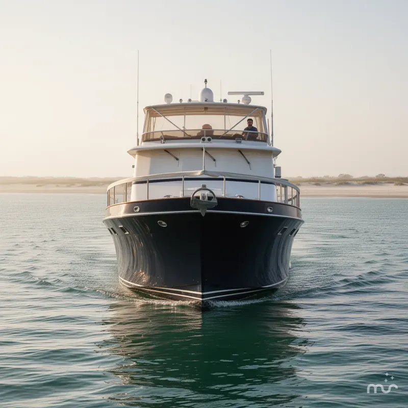 Slide: The Image of Tollycraft 61 Pilothouse Motor Yacht 1989 - 1