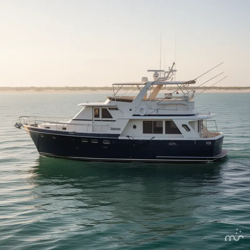 Slide: The Image of Tollycraft 61 Pilothouse Motor Yacht 1989 - 4