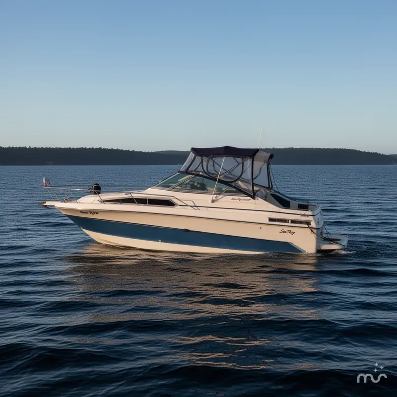 Slide: The Image of Sea Ray 268 Sundancer w/Gen. 1986 - 2
