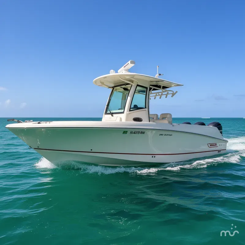 Slide: The Image of Boston Whaler 250 Outrage 2015 - 1
