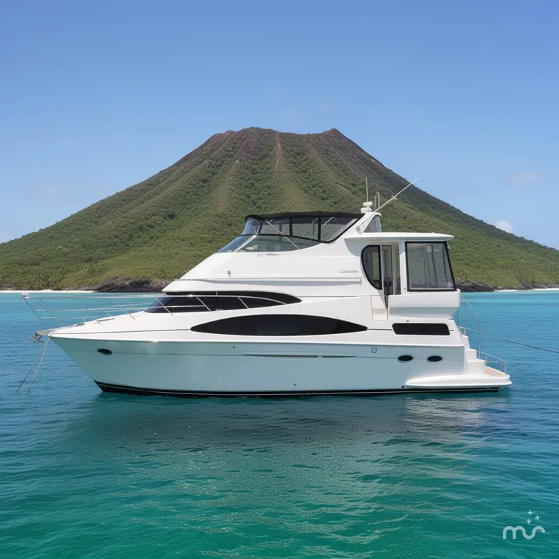 Slide: The Image of Carver Yachts 466 Motor Yacht 2002 - 2