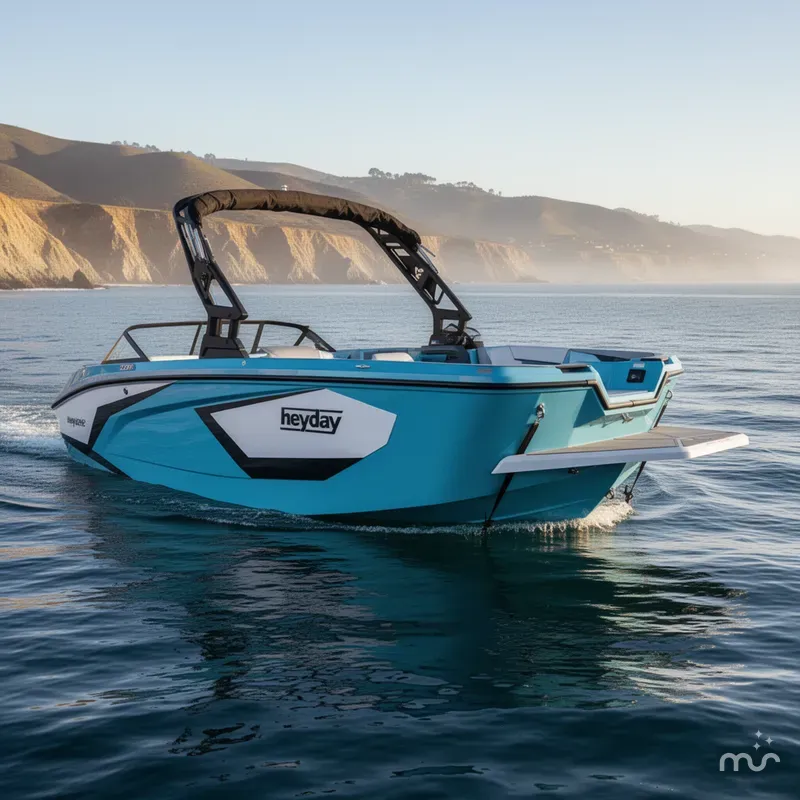 Slide: The Image of Heyday Wake Boats WT-2DC - 6.2L Mercury w/ 320 HP 2024 - 0