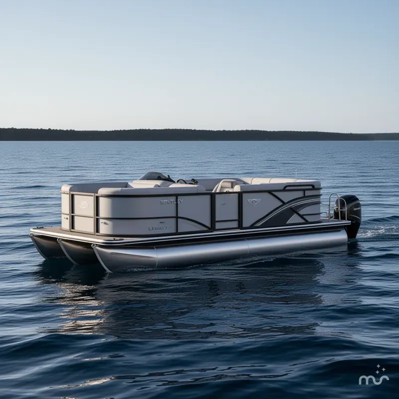 Slide: The Image of Bentley Pontoons LEGACY 203 CRUISE XL 2024 - 2