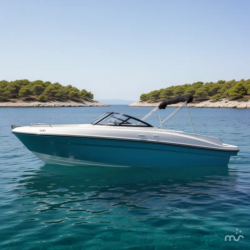 Slide: The Image of Bayliner VR4 Bowrider OB 2023 - 2