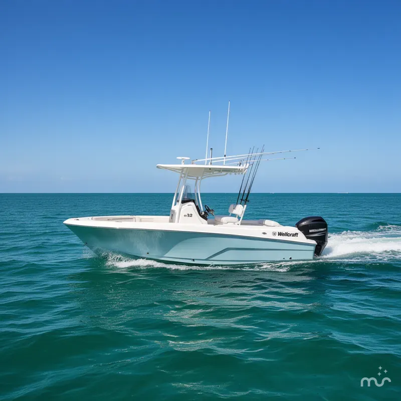 Slide: The Image of Wellcraft 222 Fisherman 2023 - 1