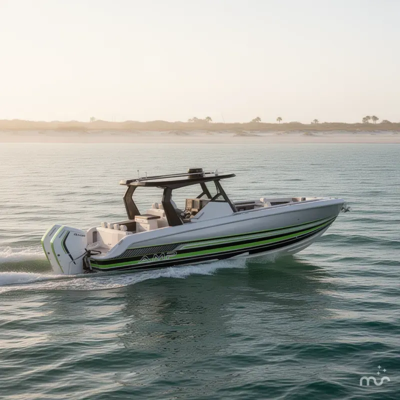 Slide: The Image of AMP 333 Center Console 2025 - 0