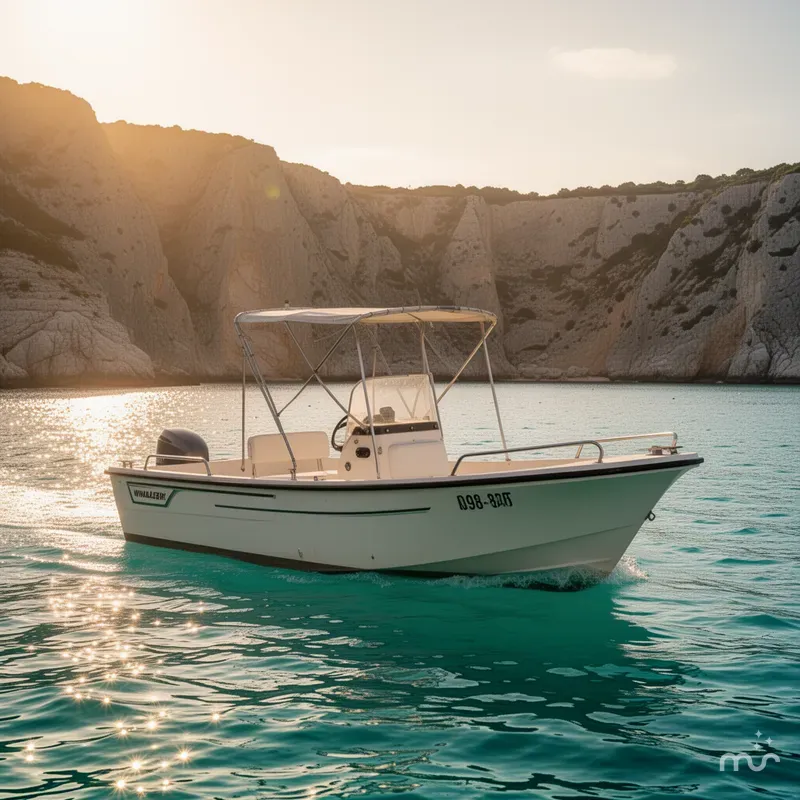 Slide: The Image of Boston Whaler 17 Montauk 1987 - 1
