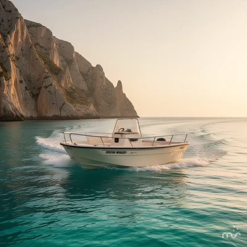 Slide: The Image of Boston Whaler 17 Montauk 1987 - 2