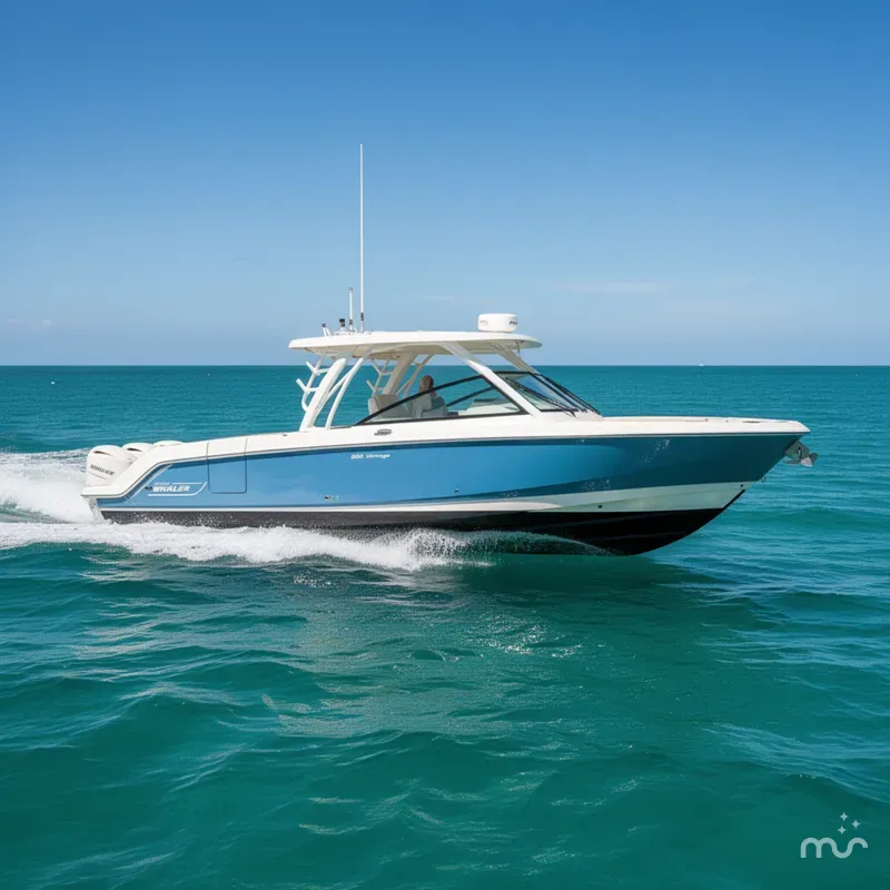 Slide: The Image of Boston Whaler 320 Vantage 2018 - 0