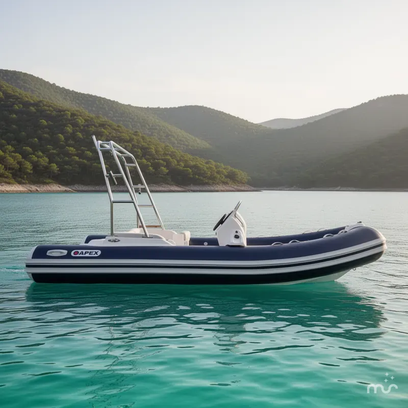 Slide: The Image of Apex Marine A-18 Deluxe Tender 2024 - 2