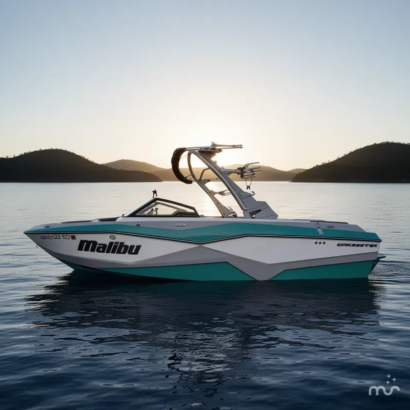 Slide: The Image of Malibu Wakesetter 22 LSV 2023 - 2