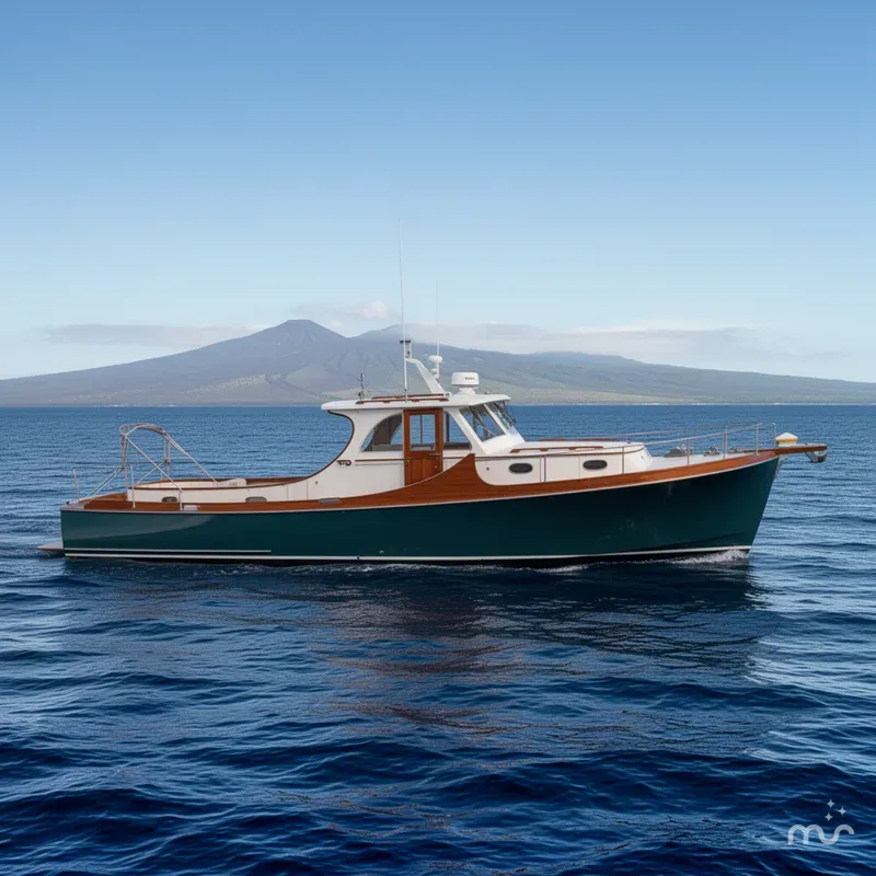 Slide: The Image of Hinckley Yachts Picnic Boat Classic 2000 - 4