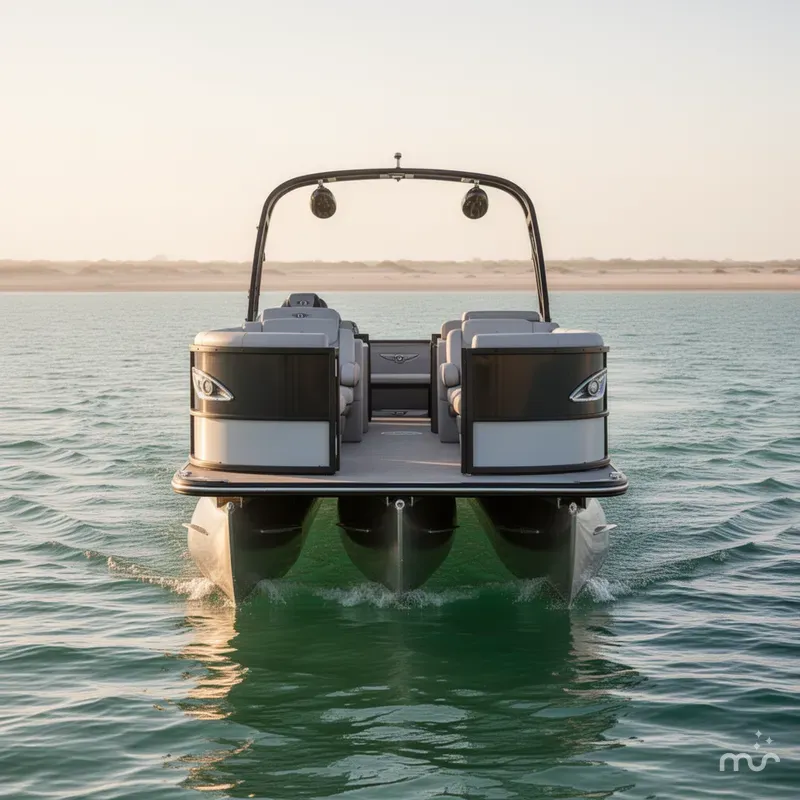 Slide: The Image of Bentley Pontoons Elite 253 Swingback Dual Captain (XLP3) 2024 - 1