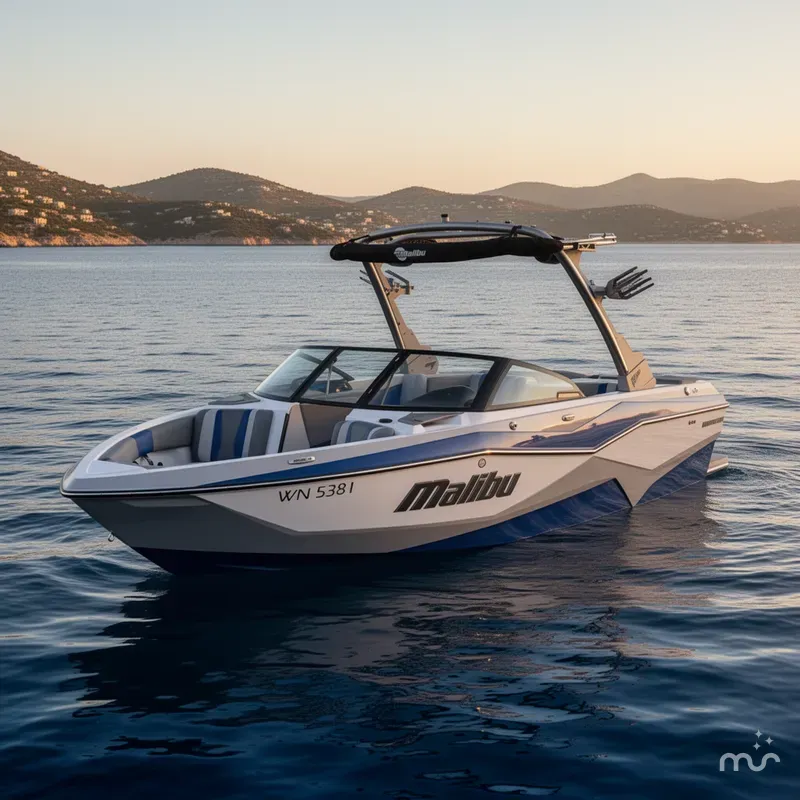 Slide: The Image of Malibu Wakesetter 22 LSV 2023 - 2