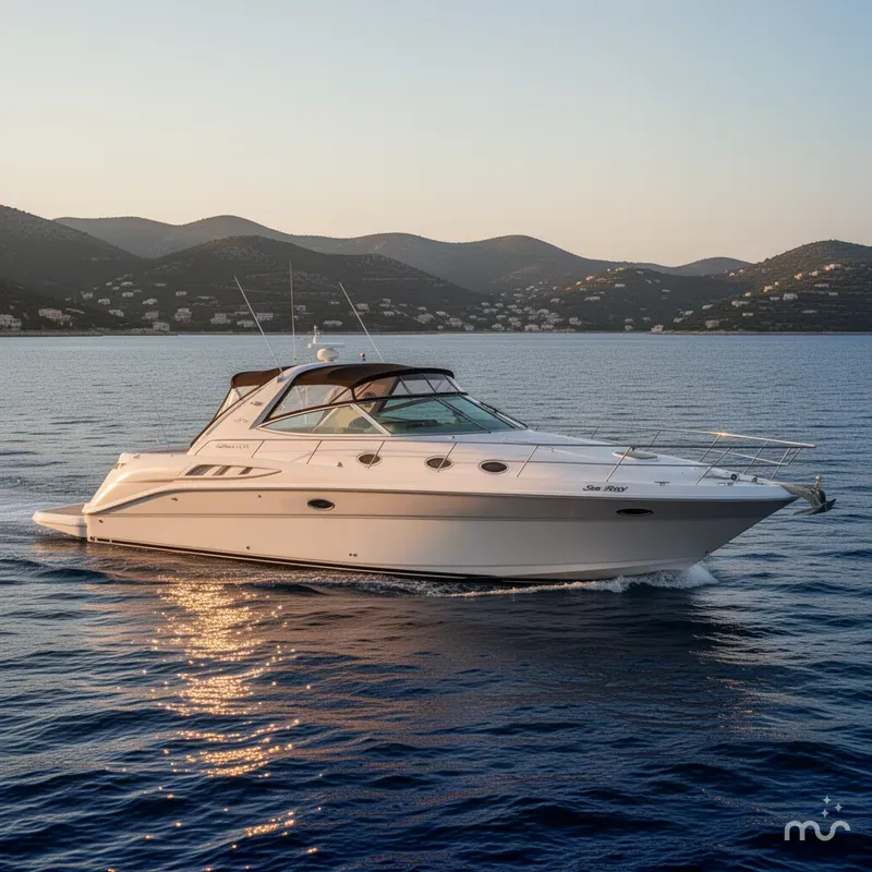 Slide: The Image of Sea Ray 450 Sundancer 1996 - 1
