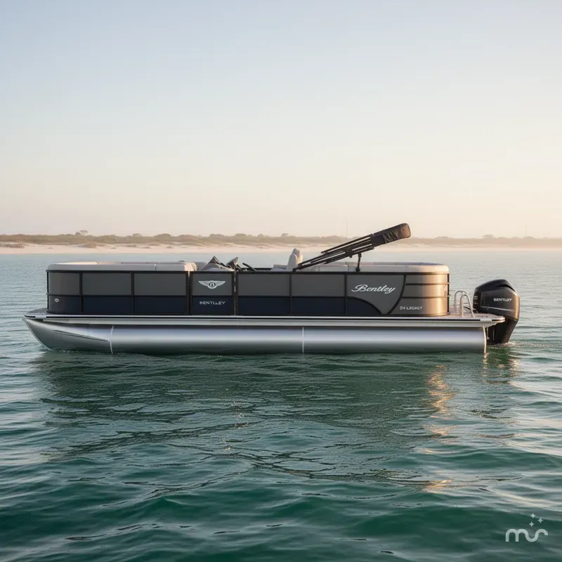 Slide: The Image of Bentley Pontoons Legacy 243 Navigator 2024 - 1