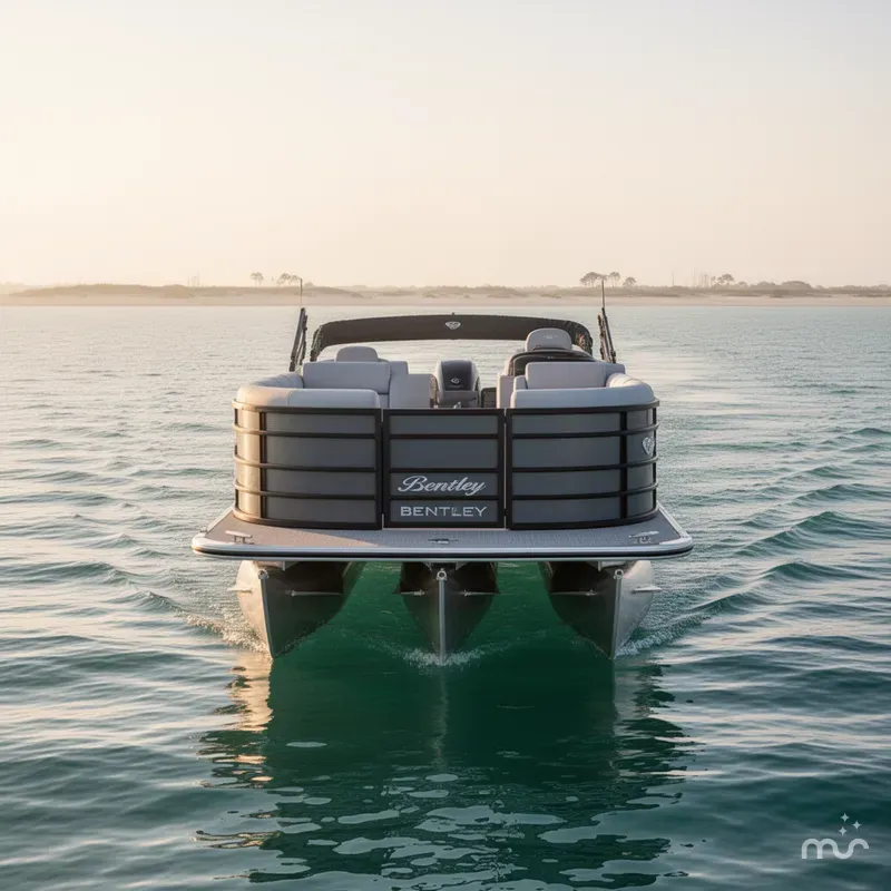 Slide: The Image of Bentley Pontoons Legacy 243 Navigator 2024 - 3