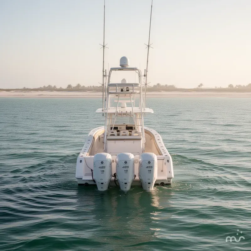 Slide: The Image of Yellowfin 42 Center Console 2014 - 2
