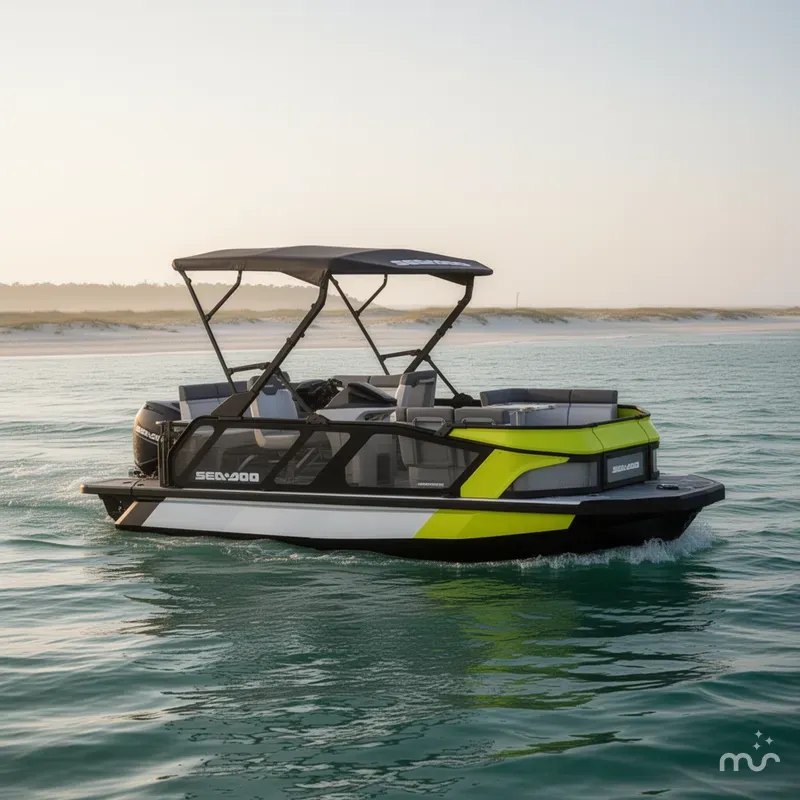 Slide: The Image of Sea-Doo Switch® Cruise 18 - 230 hp Galvanized 2024 - 0