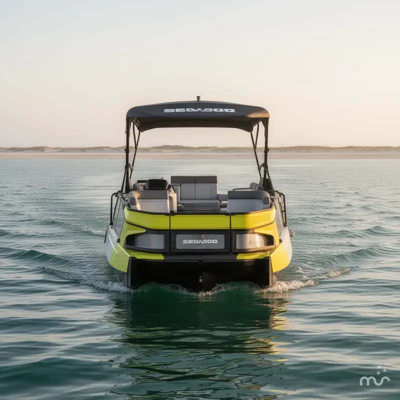 Slide: The Image of Sea-Doo Switch® Cruise 18 - 230 hp Galvanized 2024 - 1