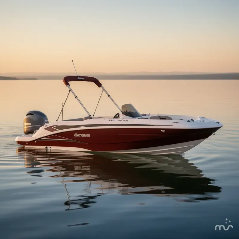 Slide: The Image of Hurricane SunDeck Sport 205 OB 2022 - 0