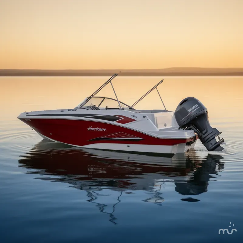 Slide: The Image of Hurricane SunDeck Sport 205 OB 2022 - 1
