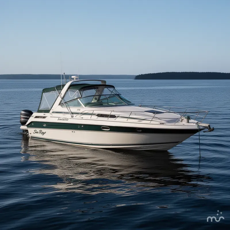 Slide: The Image of Sea Ray 310 Sunsport 1993 - 2