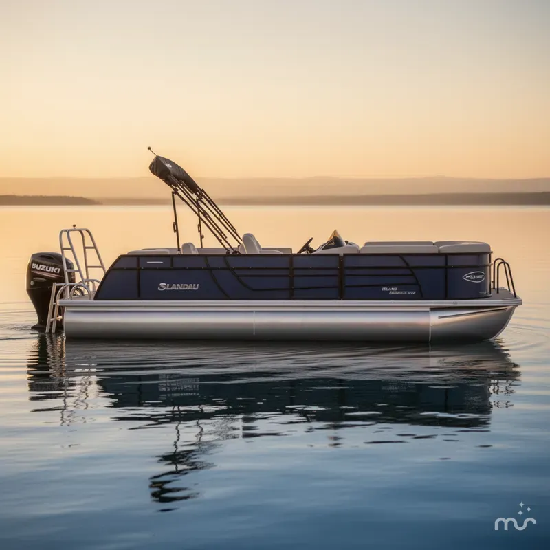 Slide: The Image of Landau Island Breeze 232 Swingback Rear Lounge Tri-Log 2022 - 0