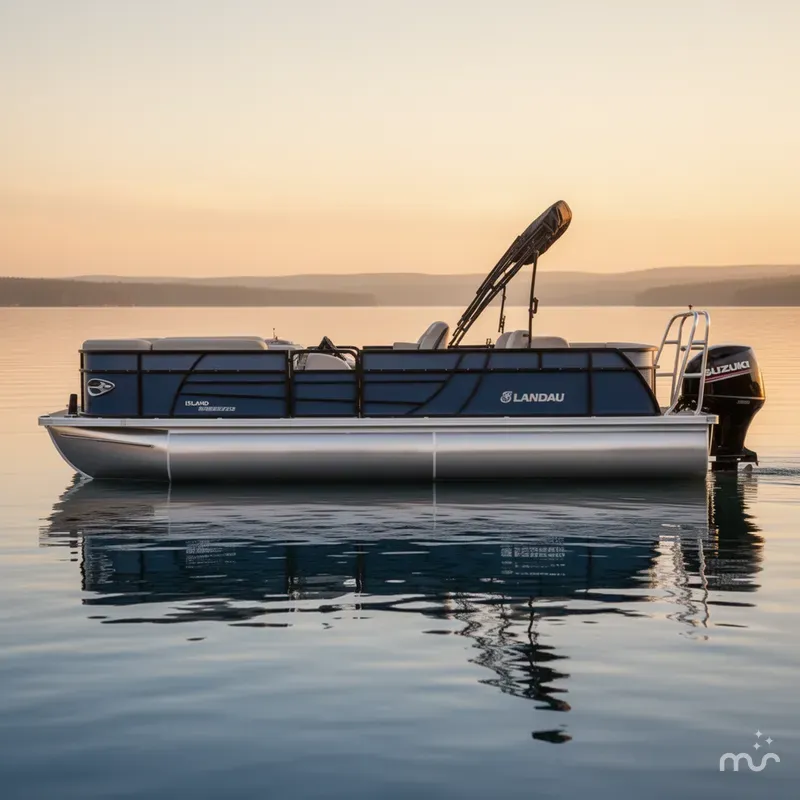 Slide: The Image of Landau Island Breeze 232 Swingback Rear Lounge Tri-Log 2022 - 1