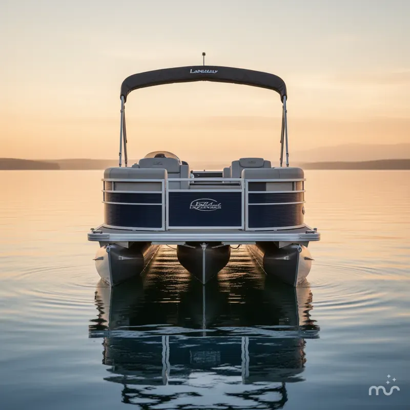 Slide: The Image of Landau Island Breeze 232 Swingback Rear Lounge Tri-Log 2022 - 2