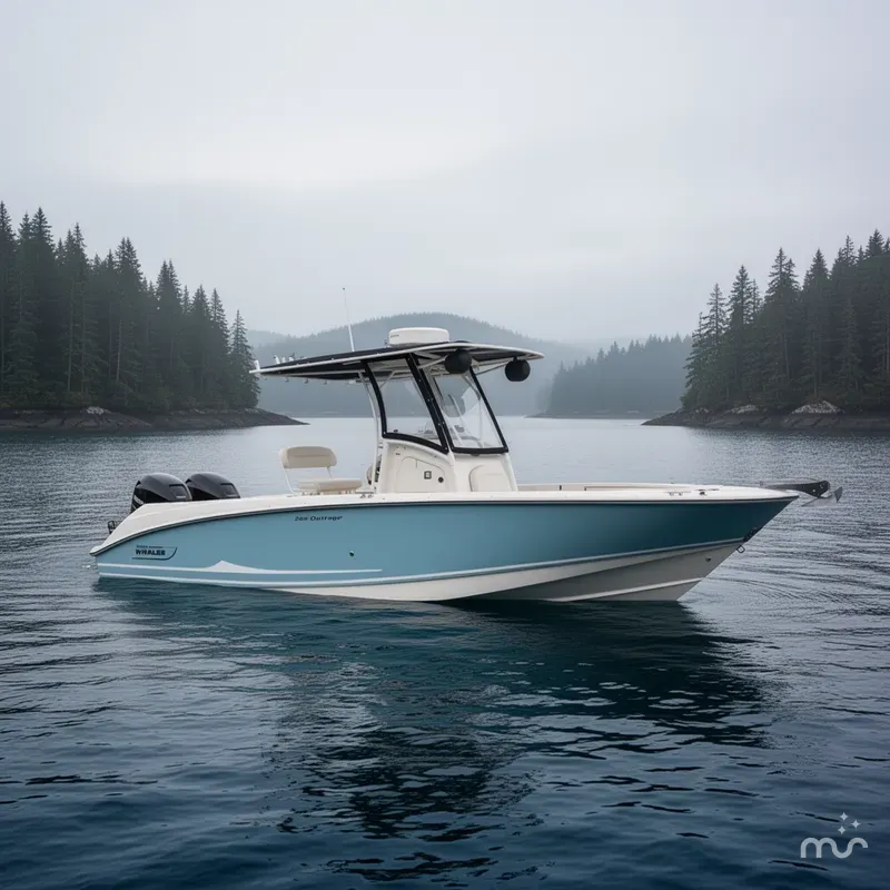 Slide: The Image of Boston Whaler Outrage 240 2005 - 2