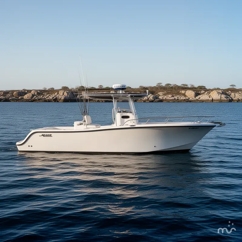 Slide: The Image of Mako 284 Center Console 2005 - 2
