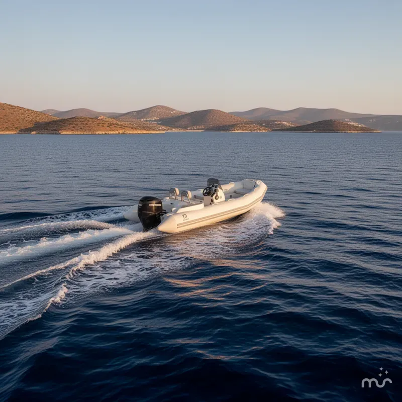 Slide: The Image of Zodiac Yachtline 400 2024 - 2